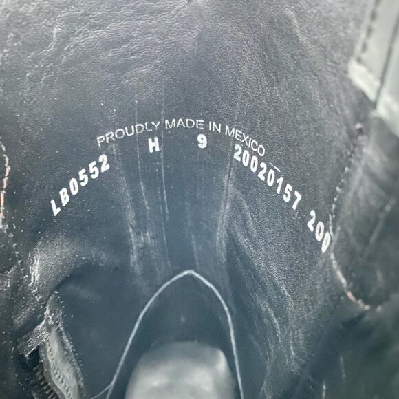 Lane Black Midi Boots - Picture 9 of 11